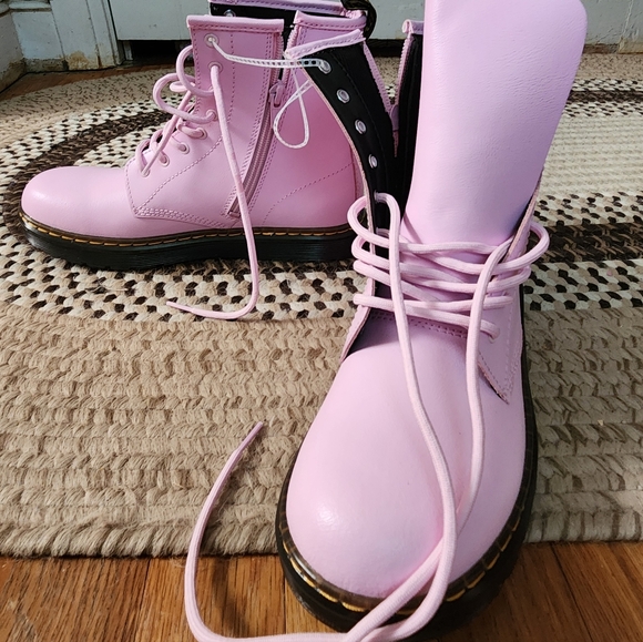 Dr. Martens Pink Zavala Boots - Picture 2 of 9